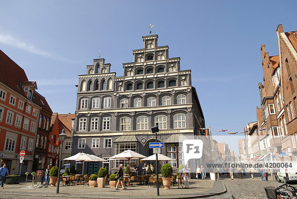 Historisches Gebäude der Industrie- und Handelskammer  Lüneburg  Lüneburger Heide  Niedersachsen  Deutschland