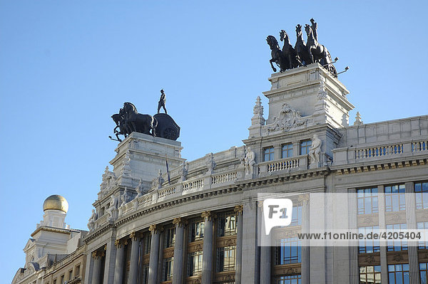 Prachtbauten   Madrid   Spanien   Europa