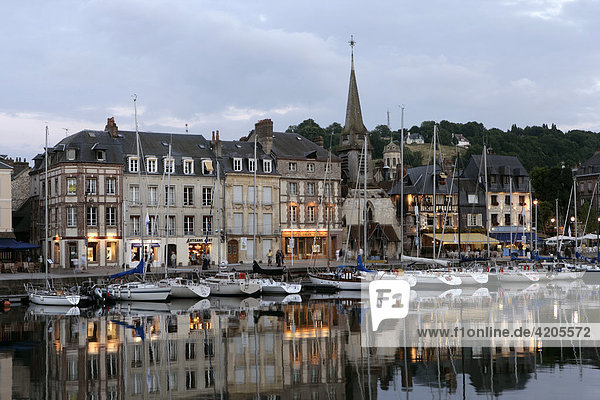Hafenbecken von Honfleur   Calvados   Normandie   Frankreich   Europa