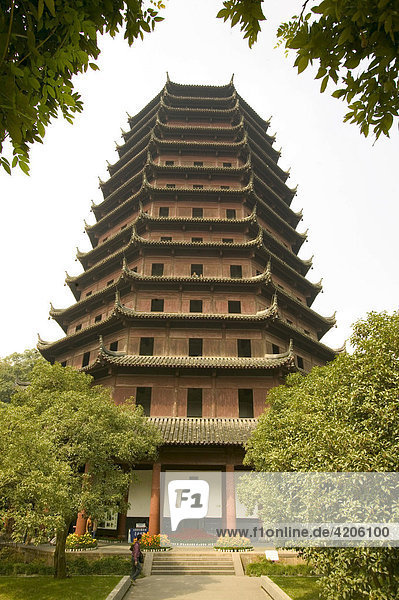 Six Harmony Pagoda  Hangzhou  Zhejiang  China  Asien