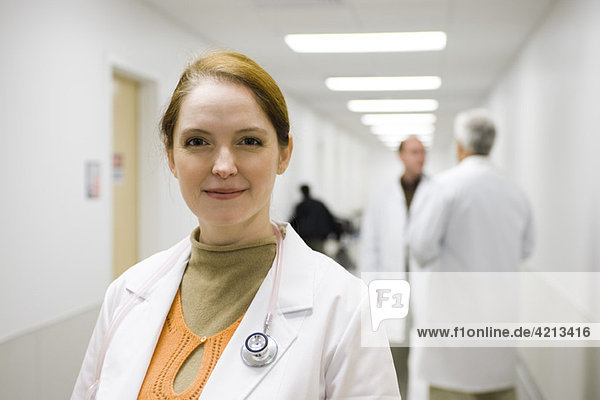 Female doctor  portrait