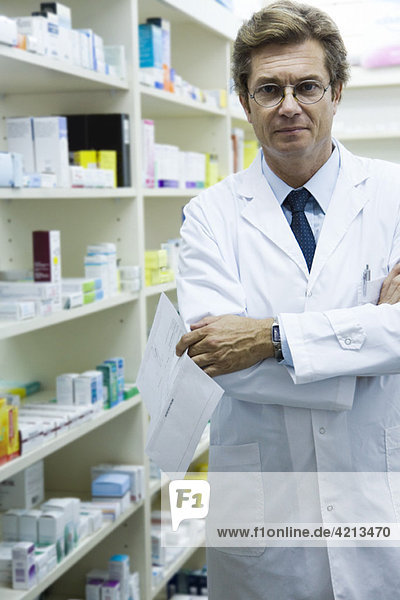 Male pharmacist  portrait