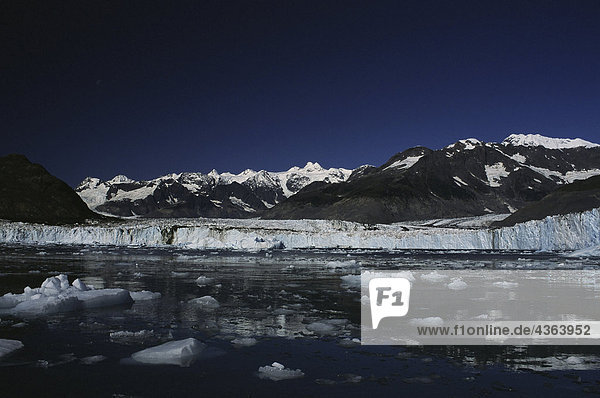 Szenische Ansicht der Columbia-Gletscher in Prince William Sound  Alaska