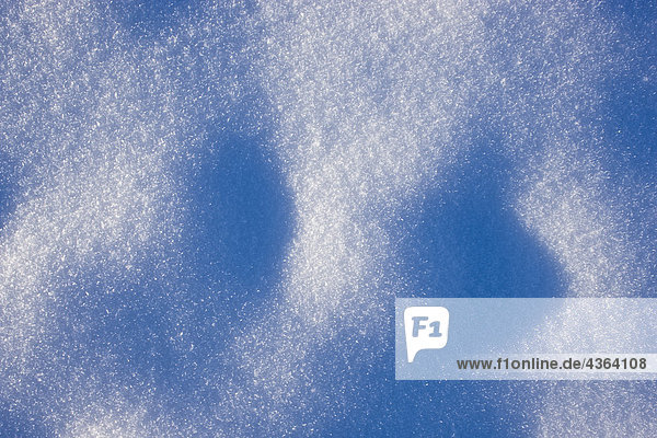 Close up of die Wintersonne Hervorhebung Textur im Schnee  Noatak  arktische Alaska  Winter