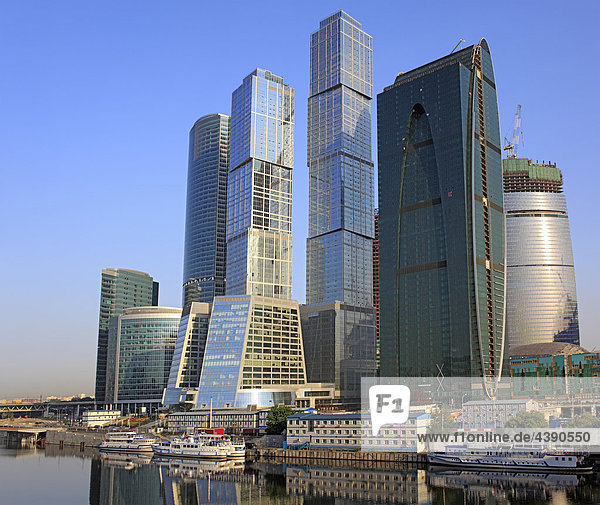 Moskau  Internationales Geschäftszentrum  Business Center  Stadt  Russland  Europa  europäisch  Osteuropa  russisch  Architektur