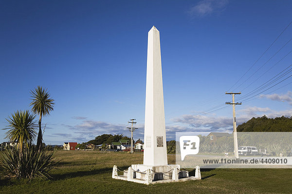 Neuseeland  Südinsel  Westküste  Blick auf das Abel Tasman Monument