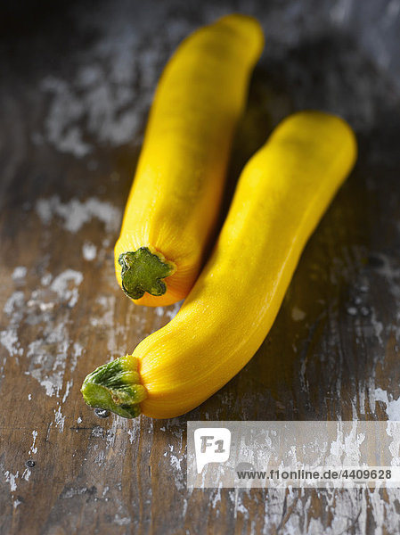 Nahaufnahme  gelbe Zucchini