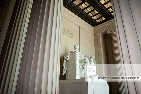 Lincoln Memorial  Washington DC  USA