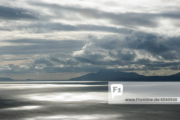 Wolkenlandschaft  Isle of Skye  Innere Hebriden  Schottland