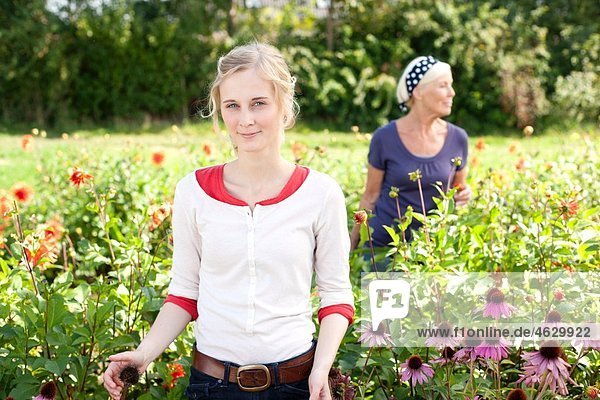 Frauen auf dem Bauernhof