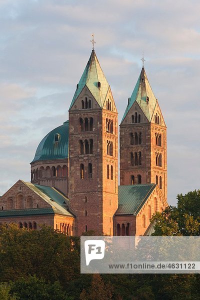 Deutschland,  Rheinland-Pfalz,  Pfalz,  Speyer,  Blick auf den Dom