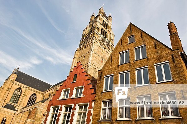 St SalvatorÃ­s Cathedral  Historic centre of Bruges  Belgium  Unesco World Heritage Site
