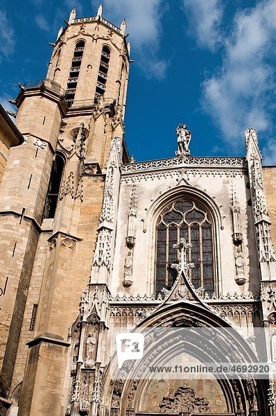Cathedral St Sauveur  Aix En-Provence  France