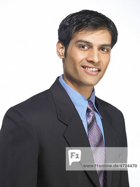Portrait of South Asian Indian executive man MR