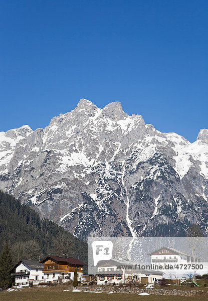 Berg in den österreichischen Alpen in Werfen  Österreich  Europa