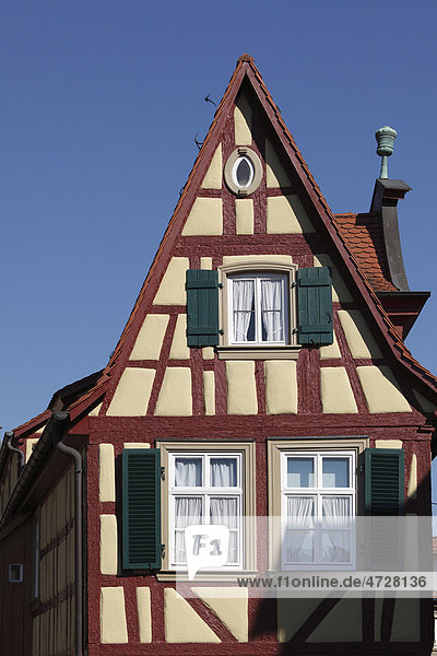 Malerwinkelhaus house  Marktbreit  Mainfranken  Lower Franconia  Franconia  Bavaria  Germany  Europe