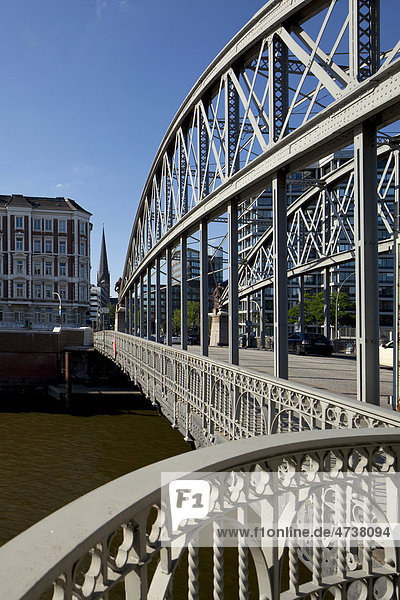 Kornhausbrücke  Hamburg  Deutschland  Europa