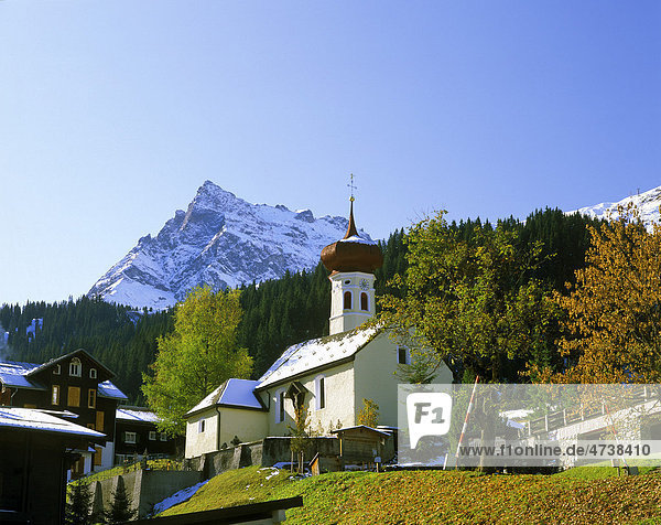 Gargellen  Montafon  Vorarlberg  Österreich  Europa