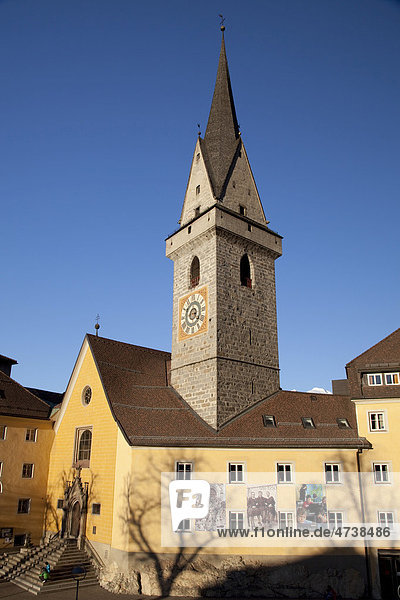 Ursulinenkirche Zum Heiligen Erlöser  Bruneck  Pustertal  Südtirol  Italien  Europa