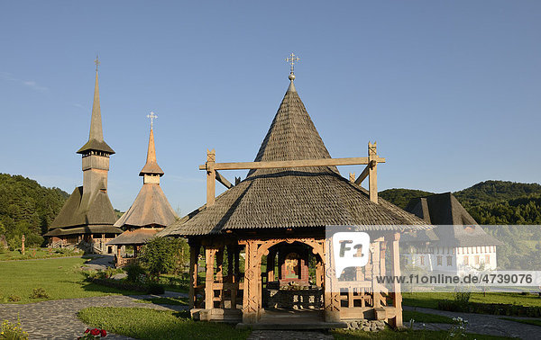 Klosteranlage von B‚rsana  Iza-Tal  Maramures  Rumänien  Europa