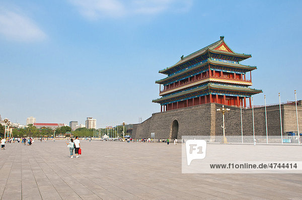 Tor des Himmlischen Friedens  Peking  China  Asien