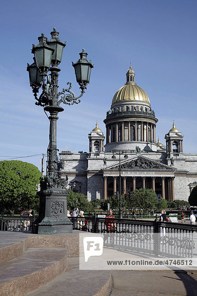St. Isaaks Kathedrale St. Petersburg Russland