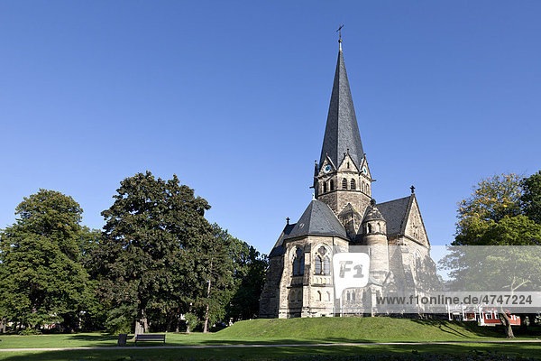 St.-Petri-Kirche in Thale  Ostharz  Sachsen-Anhalt  Deutschland  Europa