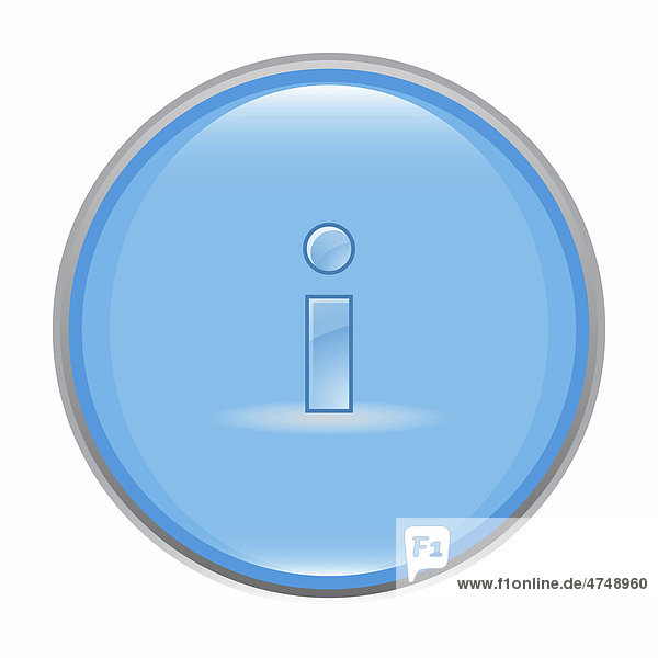 Blue info icon