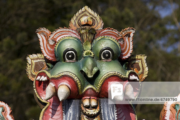 Mythologische Figur  Seetha Amma Tempel  Sri Lanka  Asien