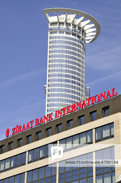 Ziraat Bank International  Bankenviertel  Frankfurt  Hessen  Deutschland  Europa