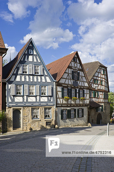 Geburtshaus Friedrich Schiller  Marbach am Neckar  Neckartal  Baden-Württemberg  Deutschland  Europa
