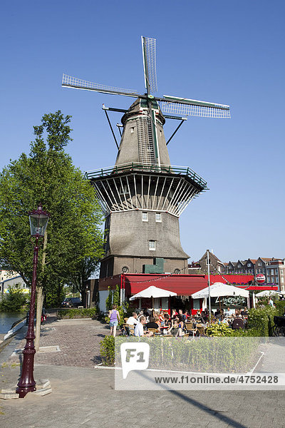 Gooyer windmill  Amsterdam  Holland region  Netherlands  Europe