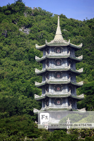 Turm  Marmorberge  Vietnam  Asien