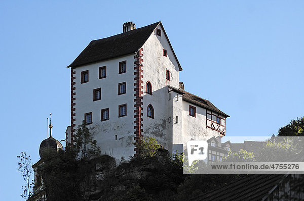 Burg Eglofstein  Rittergasse 80b  Egloffstein  Oberfranken  Bayern  Deutschland  Europa