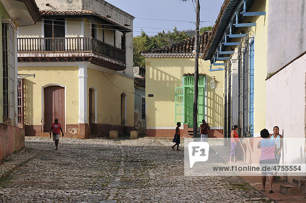 Trinidad  Altstadt  Kuba  Karibik  Mittelamerika