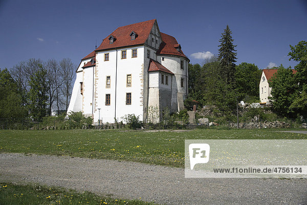 Schloss Weißenborn bei Freiberg  Sachsen  Deutschland  Europa