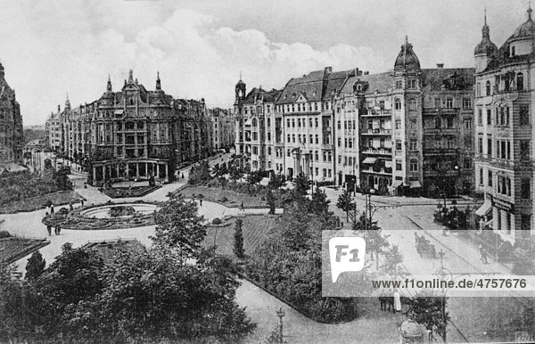 Victoria Luise Platz  Berlin  Deutschland  historische Aufnahme  ca. 1899