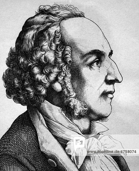 Felix Mendelssohn-Bartholdy  1809 - 1847  Komponist  Porträt  historische Illustration  1880