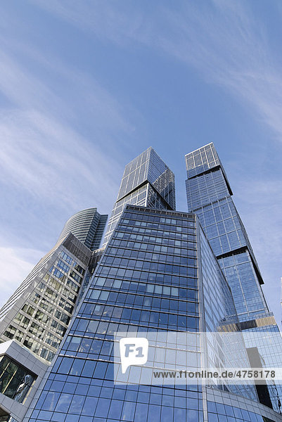 Wolkenkratzer  Federation Komplex  Moskau City  Moskau  Russland