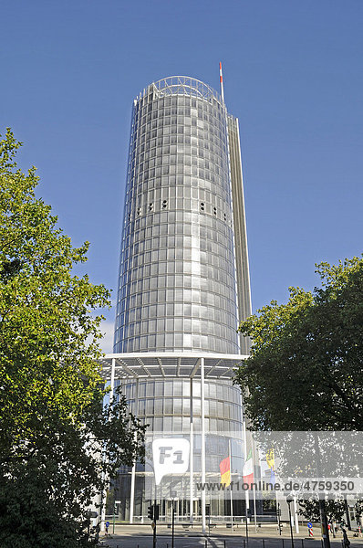RWE Tower  Turm  Elektrizitätswerk  Energiekonzern  Unternehmenszentrale  Firmensitz  Essen  Ruhrgebiet  Nordrhein-Westfalen  Deutschland  Europa