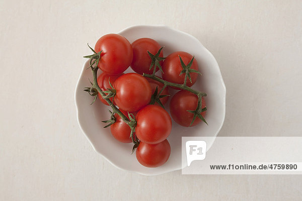 Tomaten auf Teller