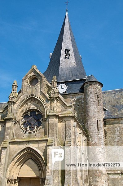 Saint Sauveur Church Beaumont en Auge Calvados 14 Normandy France