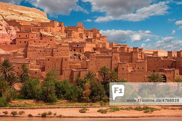 Kasbah of Ait Ben Haddou  Morocco  Africa