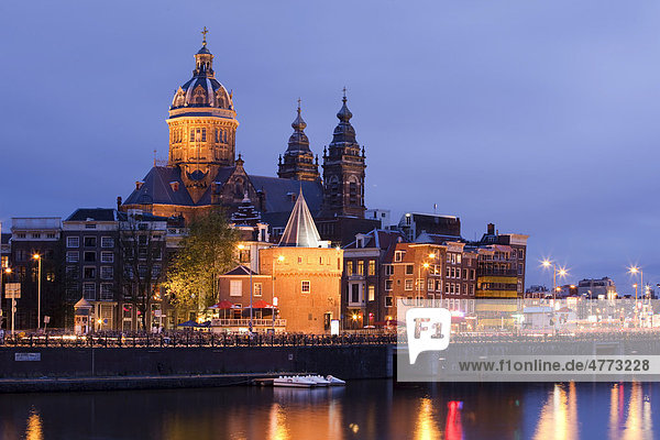 Church of Saint Nicholas  Amsterdam  Holland  Netherlands  Europe
