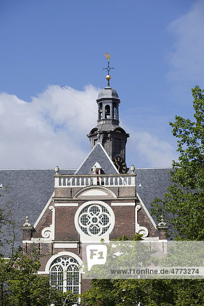 Noorderkerk North Church  Amsterdam  Holland  Netherlands  Europe