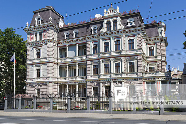 Botschaft der Russischen Föderation  Kalpaka Bulvaris Boulevard  Riga  Lettland  Nordeuropa