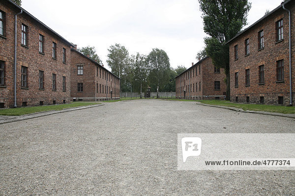 The Auschwitz concentration camp  Poland  Europe