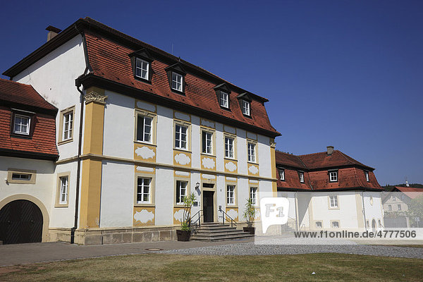 Wasserschloss Gleisenau  Landkreis Haßberge  Unterfranken  Bayern  Deutschland  Europa