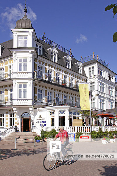 Hotel Ahlbecker Hof  Ahlbeck  Insel Usedom  Ostsee  Mecklenburg-Vorpommern  Deutschland  Europa