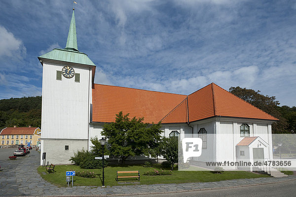 Kungälvs Kirche  Kungälv  Västragötaland län  Schweden  Europa